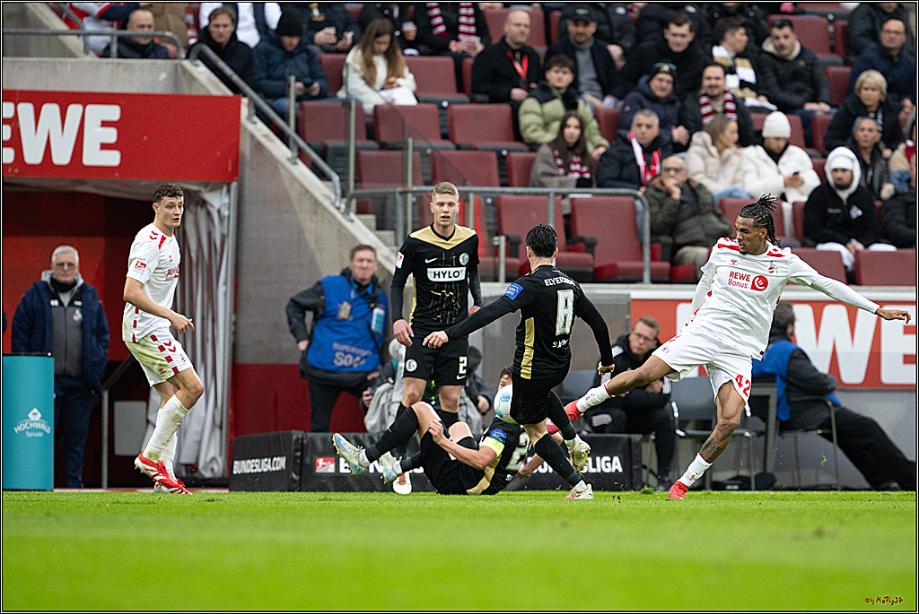 2. Fussball Bundesliga, 1.FC Köln - SV 07 Elversberg, 25.01.2025